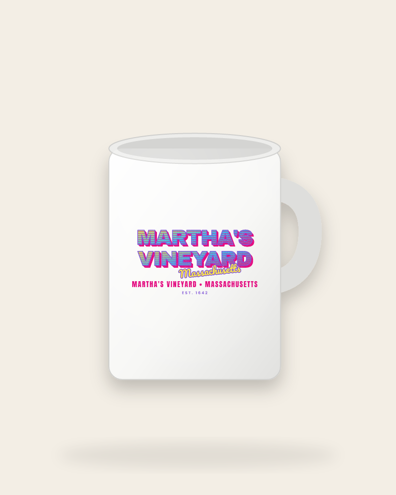Martha's Vineyard Music TV Ceramic Mug 15oz