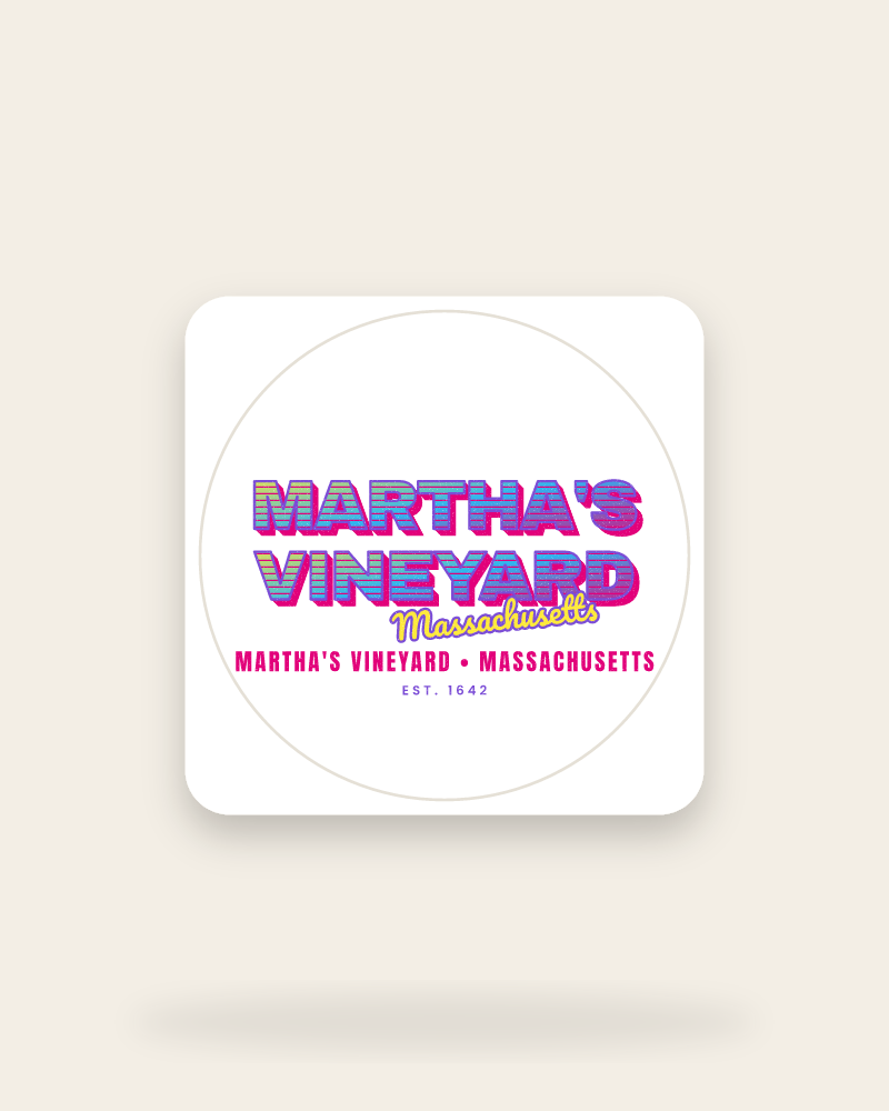 Martha's Vineyard Music TV Kiss-Cut Sticker
