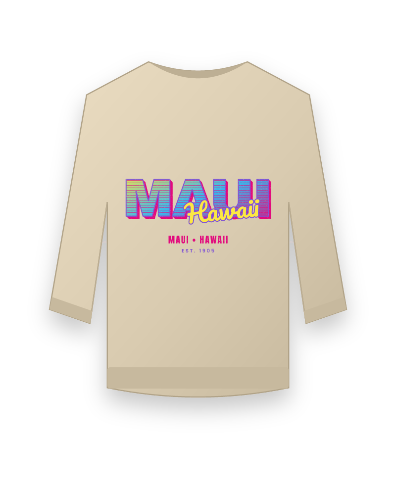 Maui Music TV Crewneck Sweatshirt