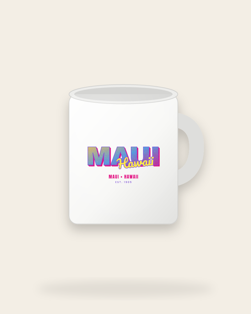 Maui Music TV Ceramic Mug 11oz