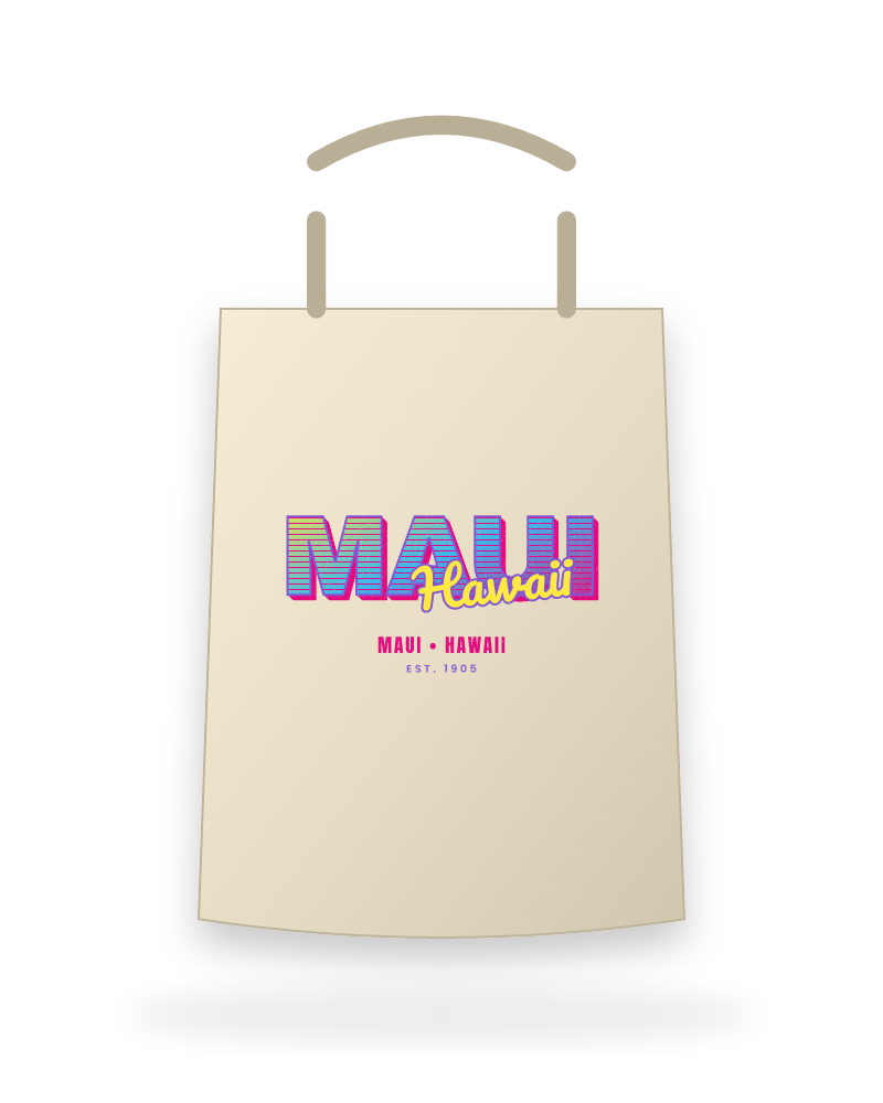 Maui Music TV Canvas Tote