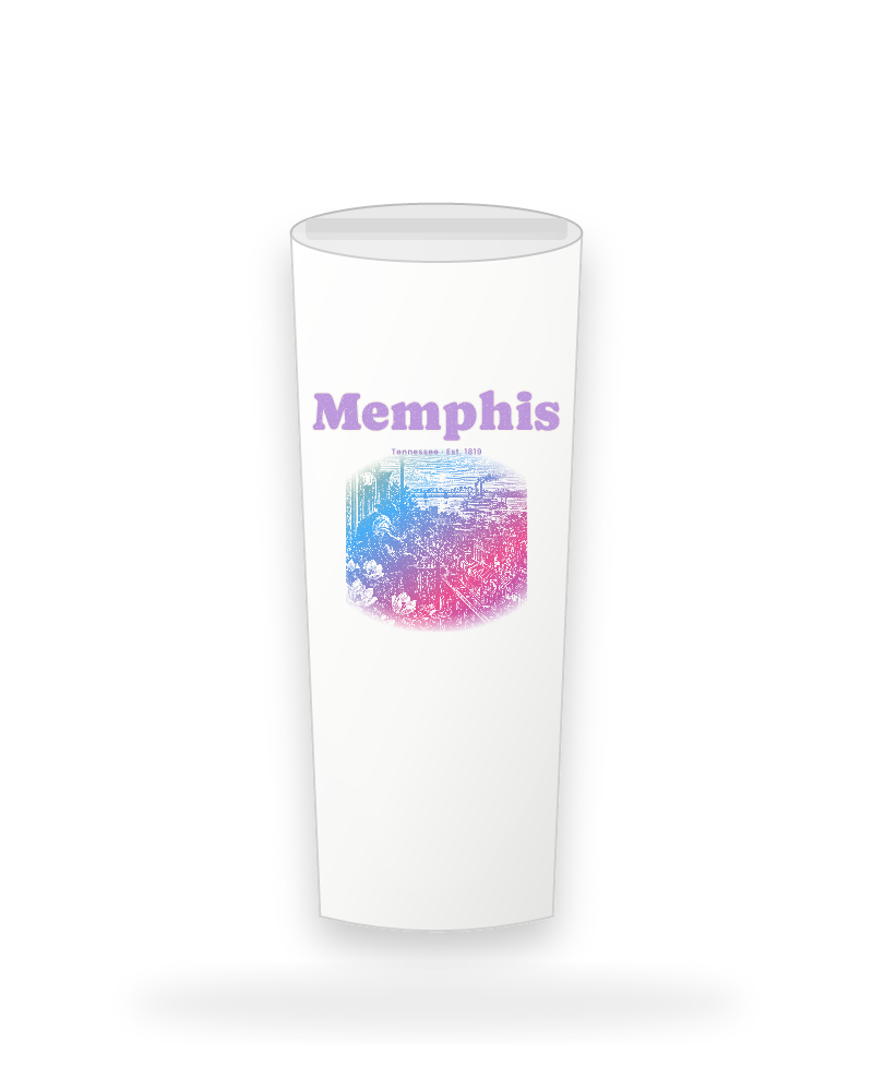Memphis Balcony Blues Insulated Tumbler 20oz