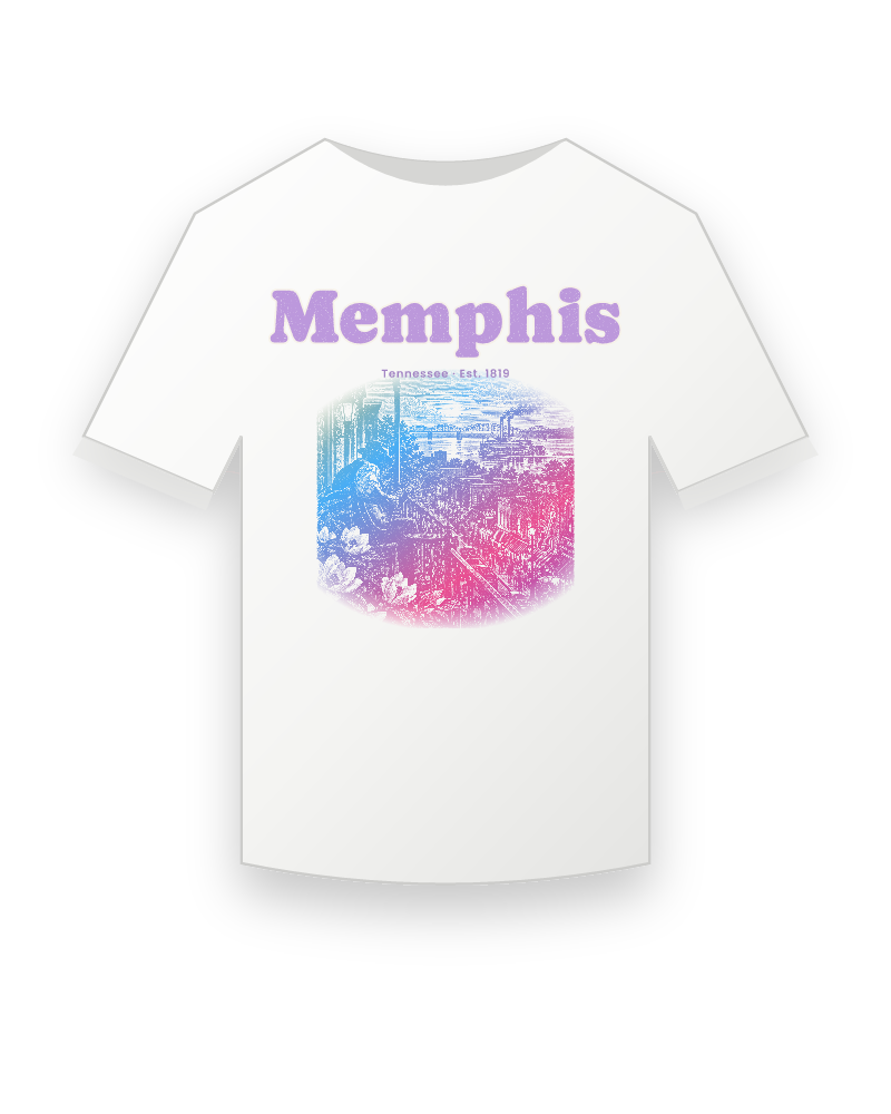 Memphis Balcony Blues Youth Tee