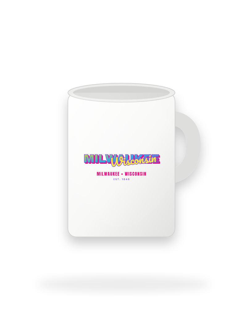 Milwaukee Music TV Ceramic Mug 15oz