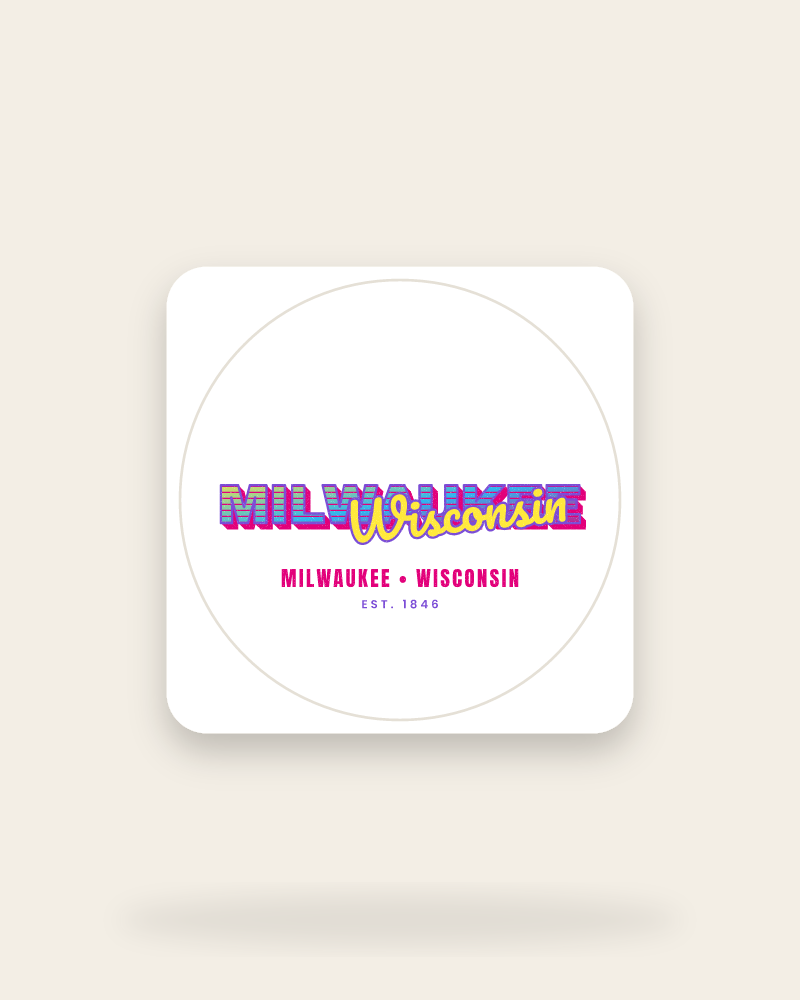 Milwaukee Music TV Kiss-Cut Sticker