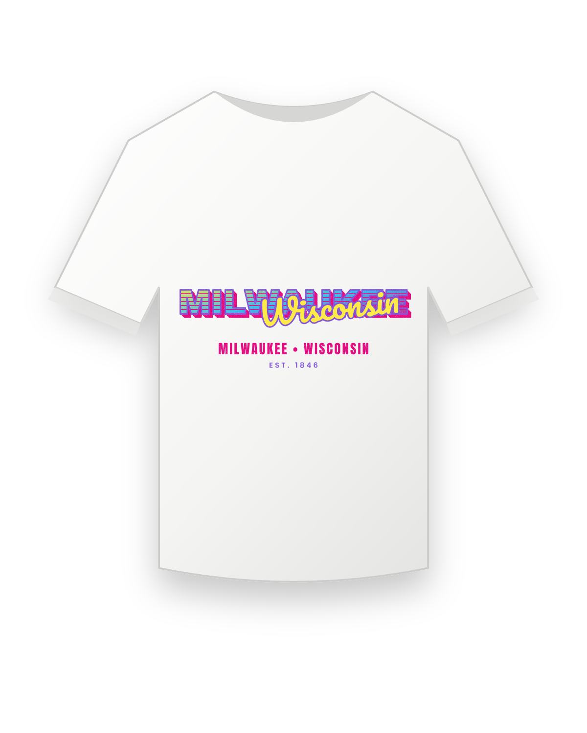 Milwaukee Music TV Youth Tee in White