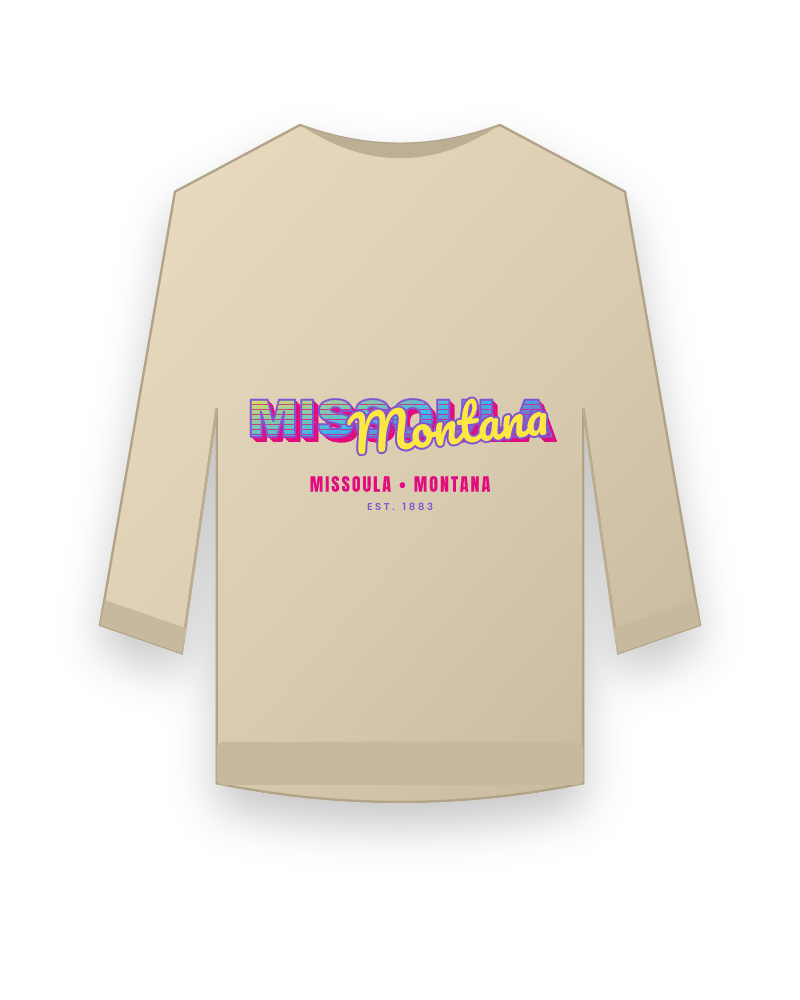 Missoula Music TV Crewneck Sweatshirt