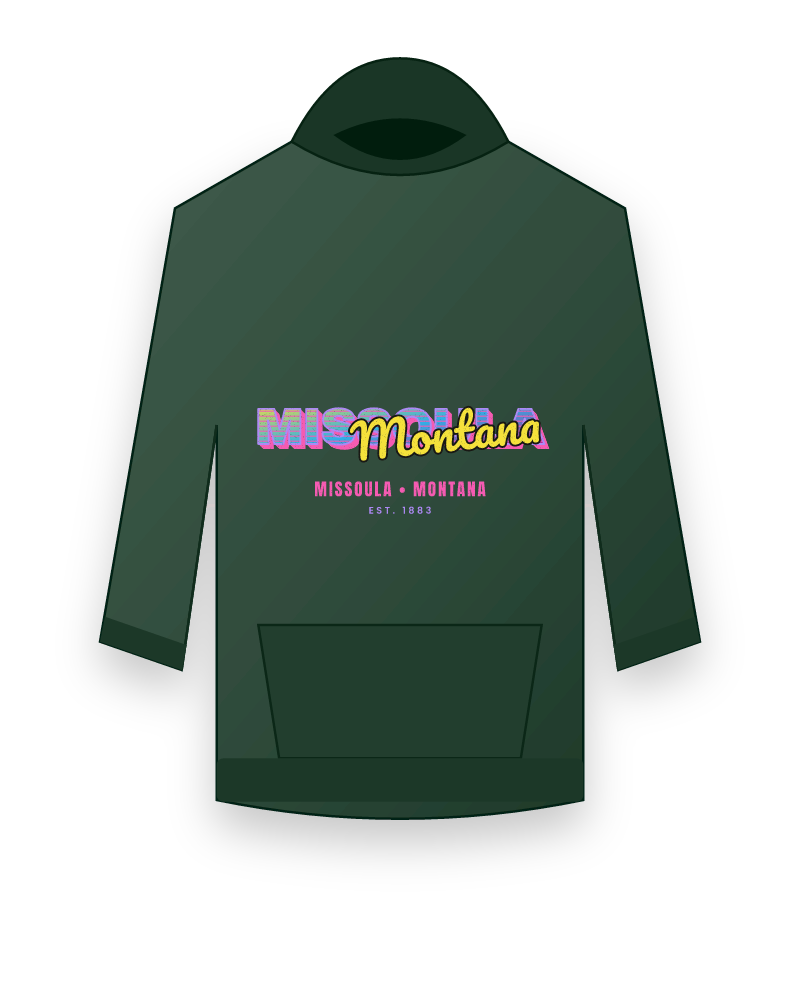Missoula Music TV Hooded Sweatshirt