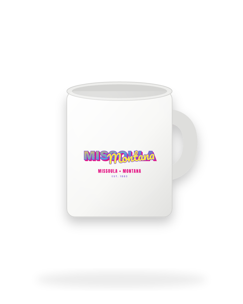 Missoula Music TV Ceramic Mug 11oz