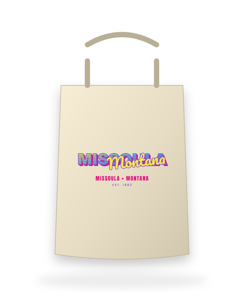 Missoula Music TV Canvas Tote