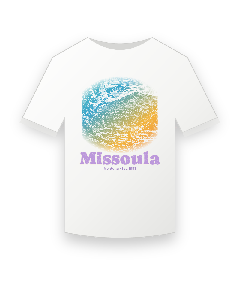Missoula Osprey & Trout Youth Tee