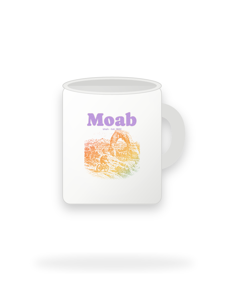 Moab Sandstone Arch Ceramic Mug 11oz