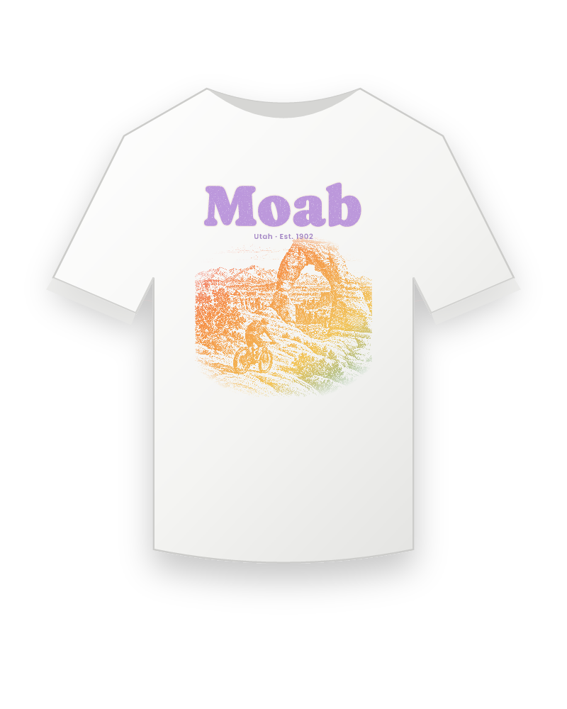 Moab Sandstone Arch Youth Tee