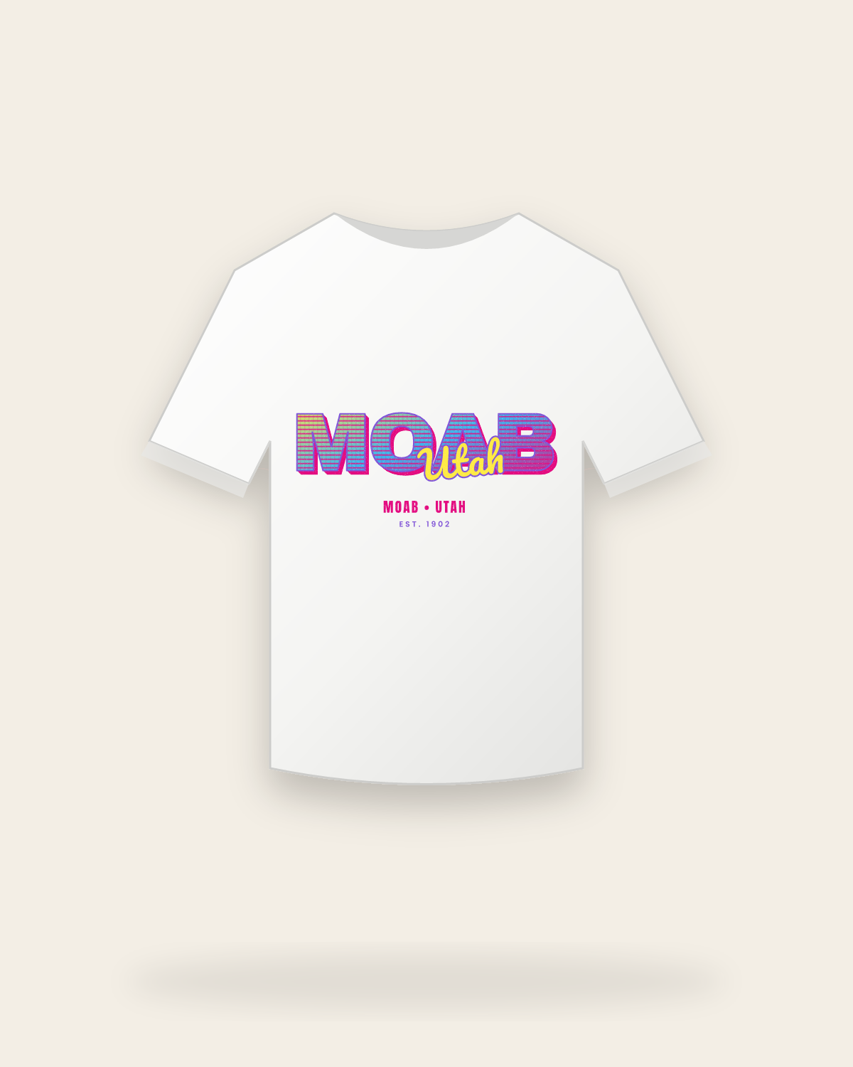 Moab Music TV Youth Tee in White