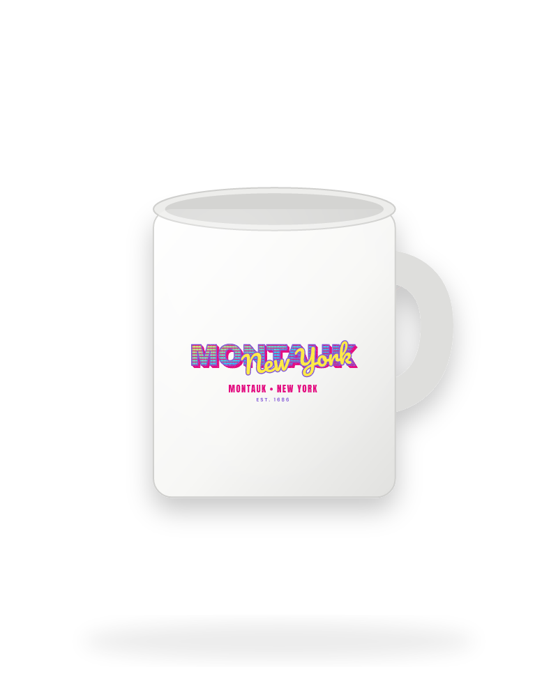 Montauk Music TV Ceramic Mug 11oz