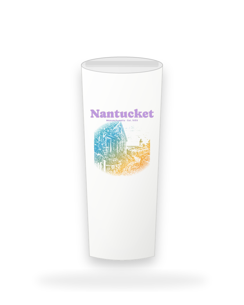 Nantucket Rose Cottage Insulated Tumbler 20oz