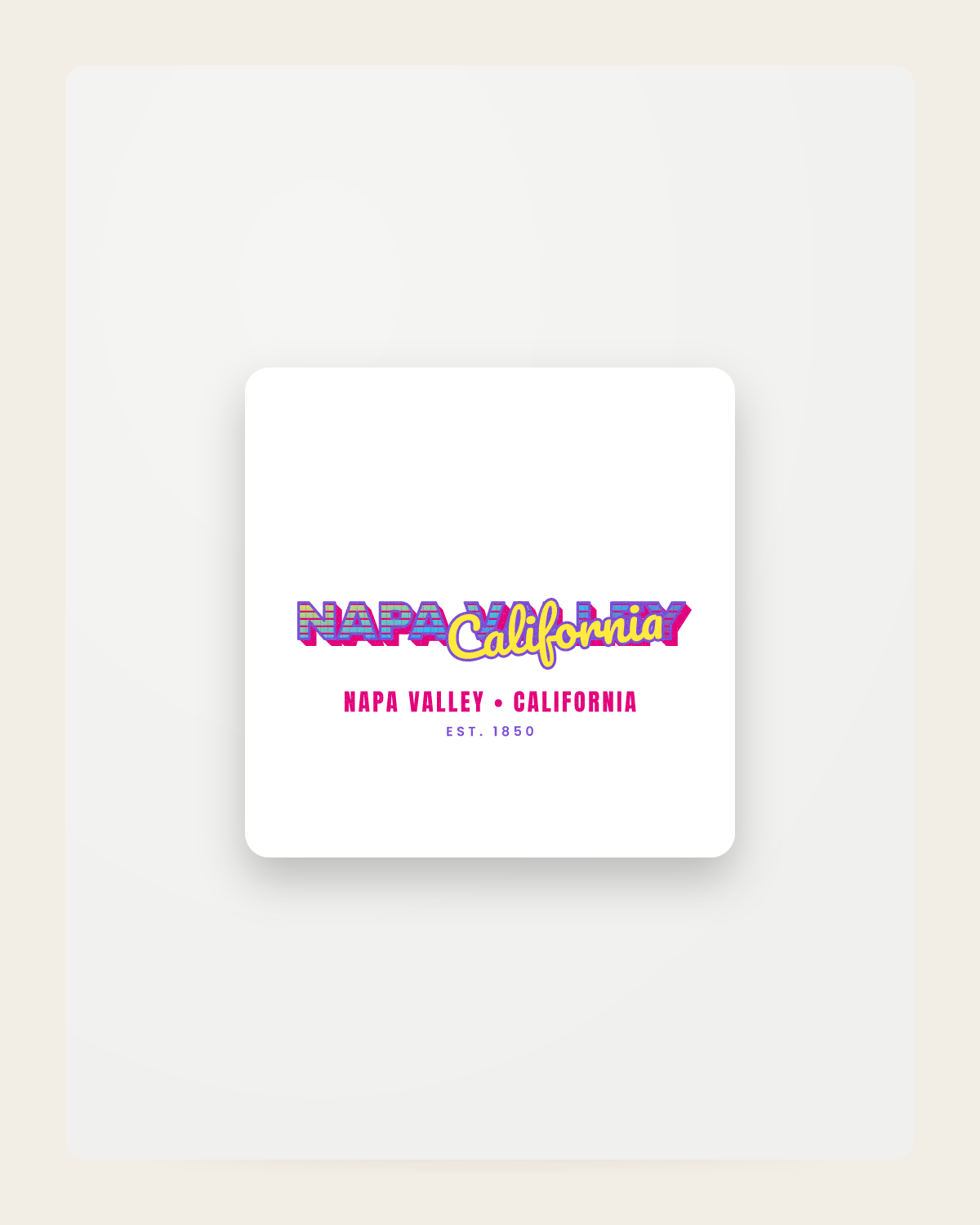 Napa Valley Music TV Fridge Magnet in White