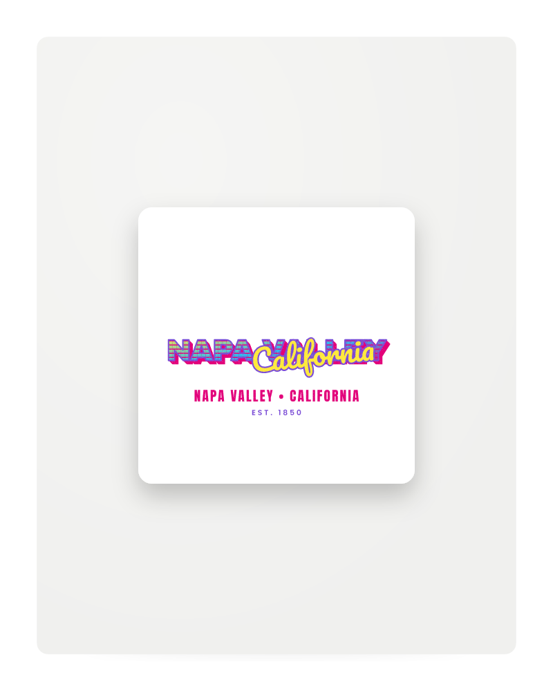Napa Valley Music TV Fridge Magnet
