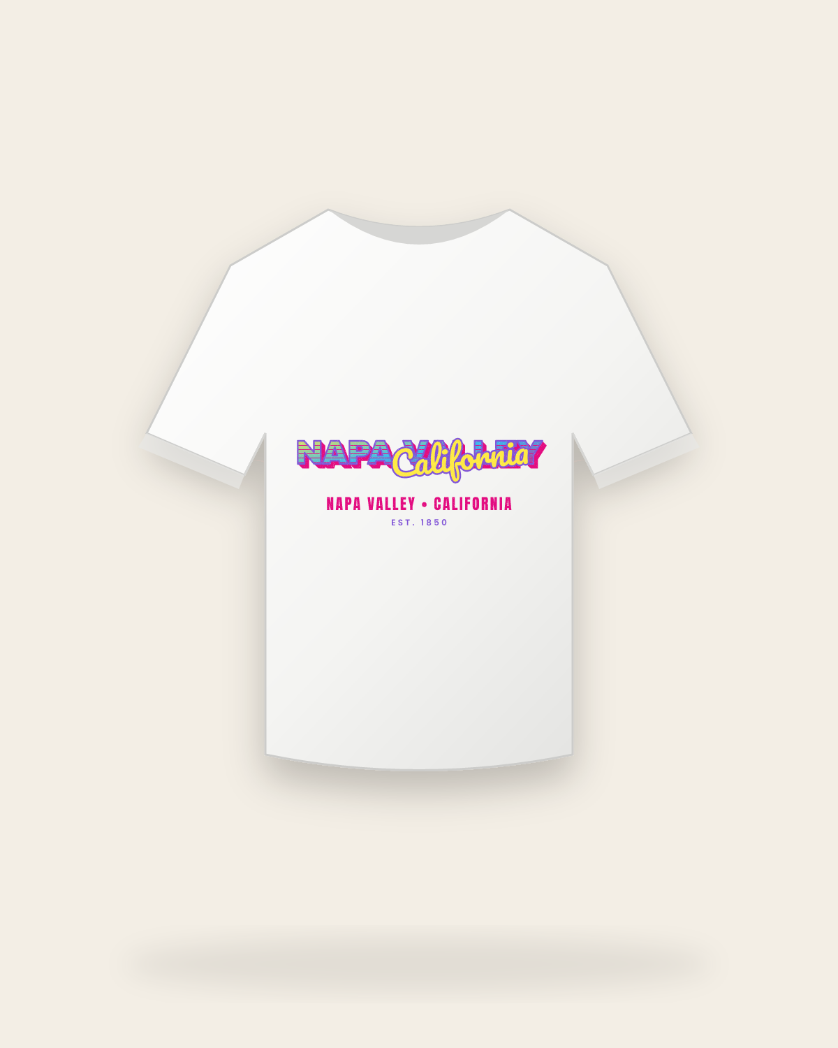 Napa Valley Music TV Youth Tee in White