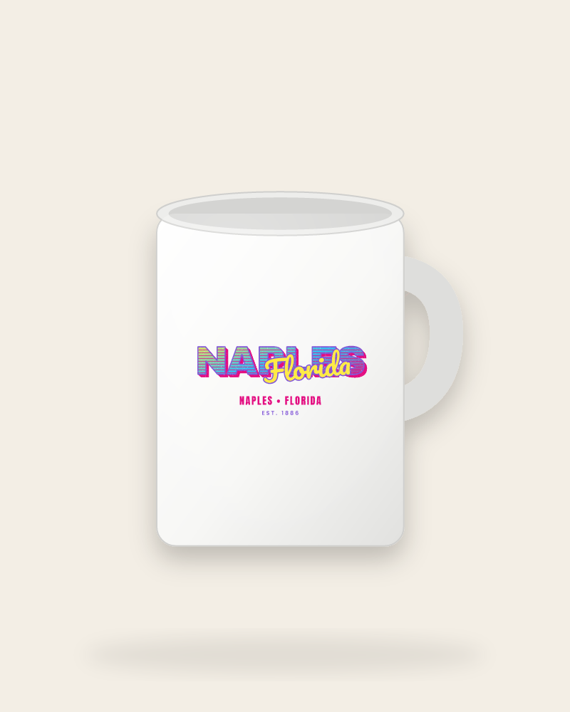Naples Music TV Ceramic Mug 15oz