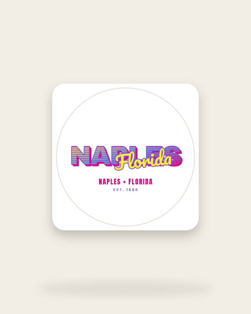 Naples Music TV Kiss-Cut Sticker