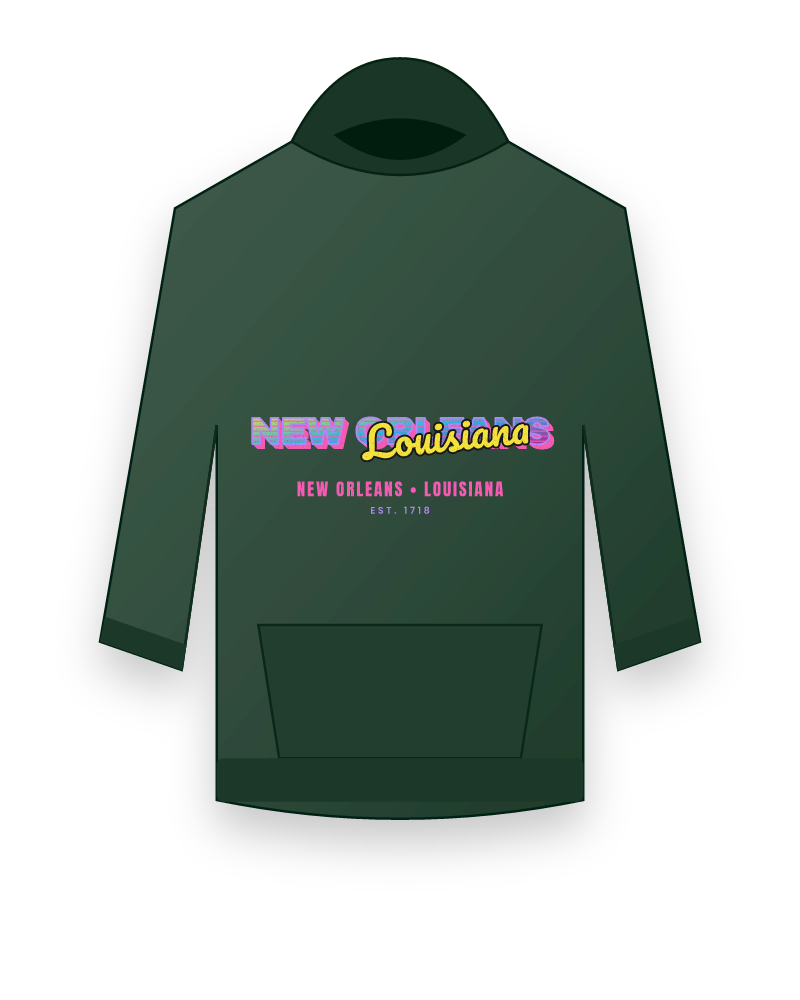 New Orleans Music TV Hooded Sweatshirt