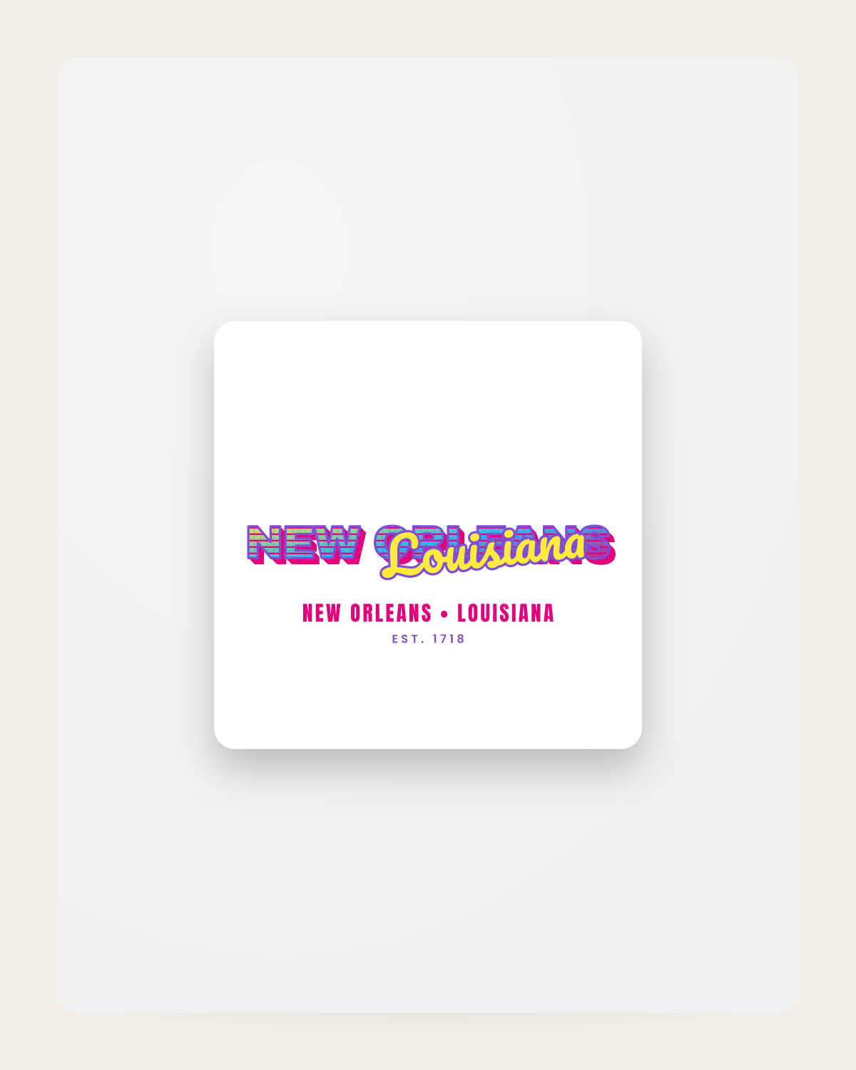 New Orleans Music TV Fridge Magnet in White