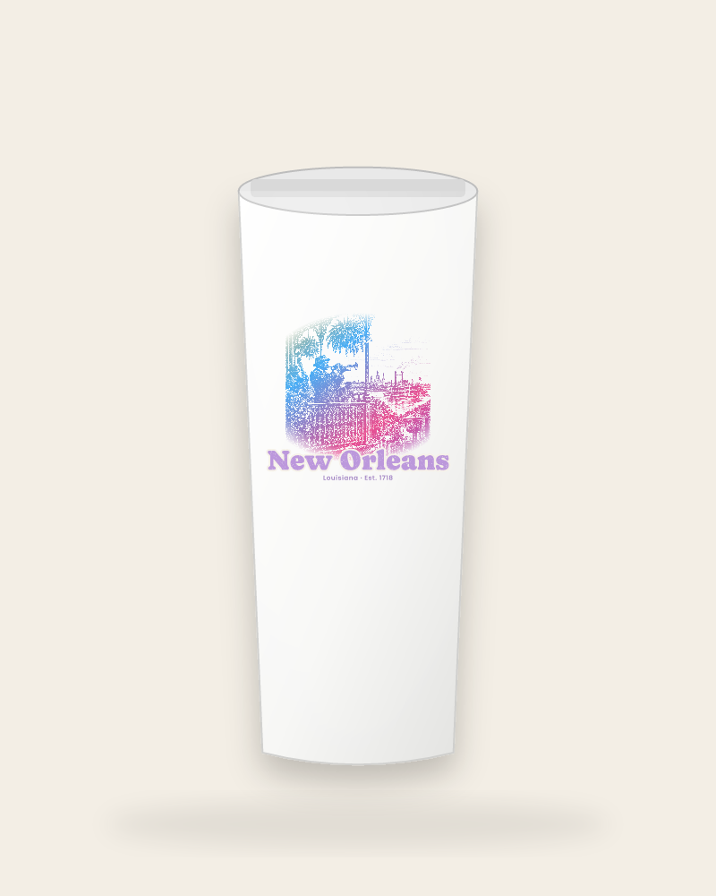 New Orleans Balcony Jazz Insulated Tumbler 20oz