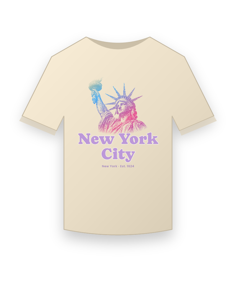 New York City Lady Liberty Classic Tee