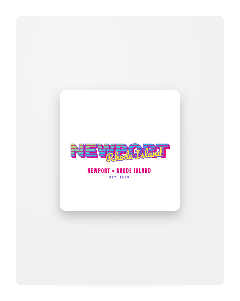 Newport Music TV Fridge Magnet