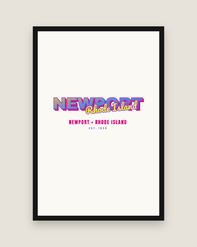 Newport Music TV Matte Poster