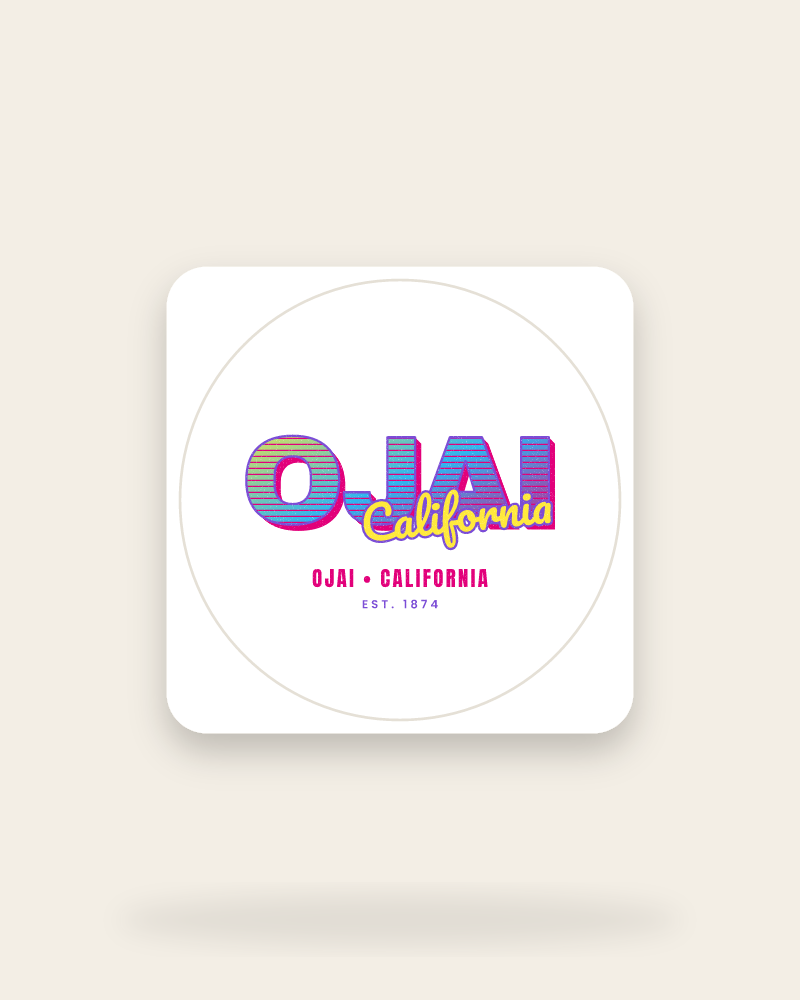 Ojai Music TV Kiss-Cut Sticker