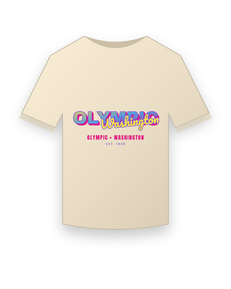Olympic Music TV Organic Cotton Tee