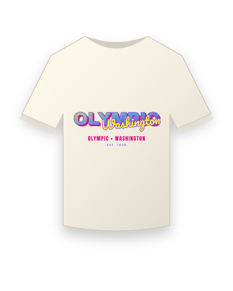 Olympic Music TV Vintage Wash Tee