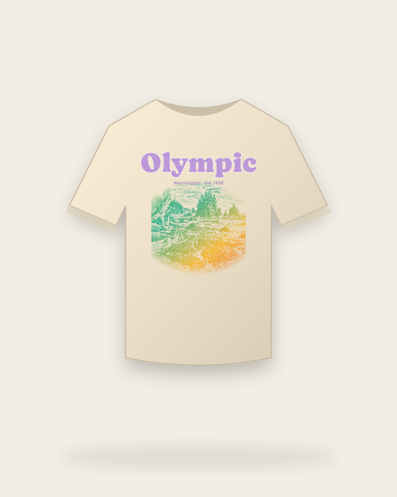 Olympic Ruby Beach Classic Tee