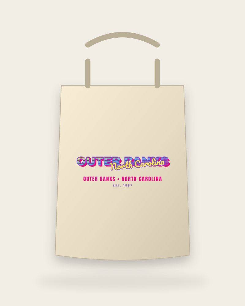 Outer Banks Music TV Canvas Tote