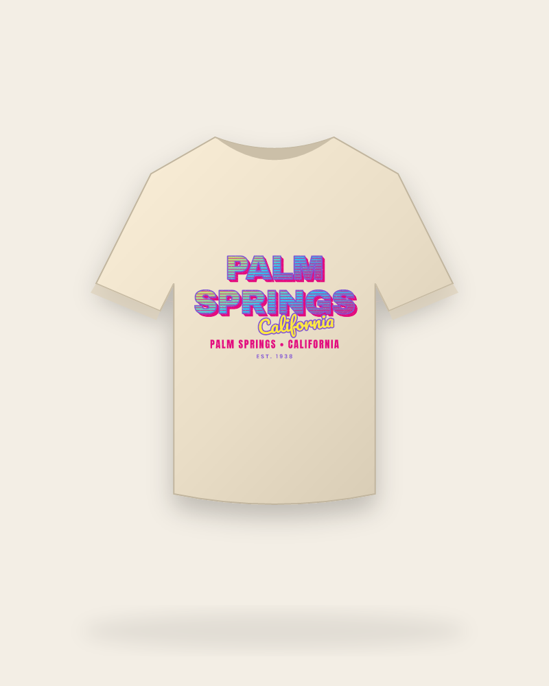 Palm Springs Music TV Classic Tee
