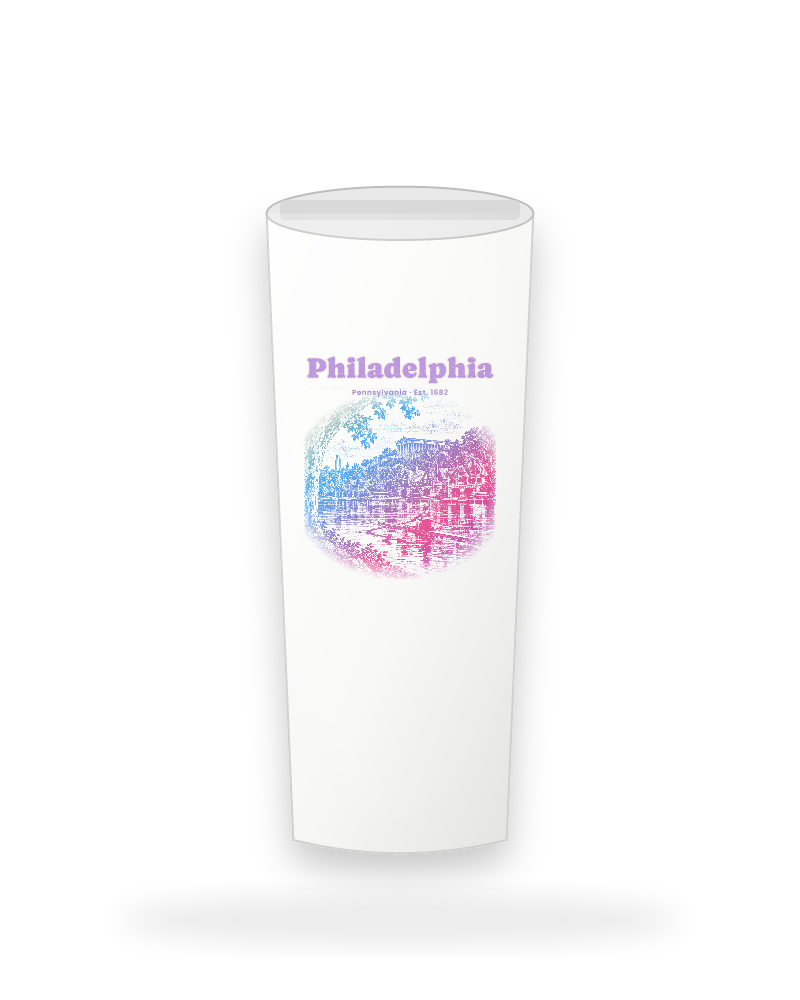 Philadelphia Boathouse Row Insulated Tumbler 20oz