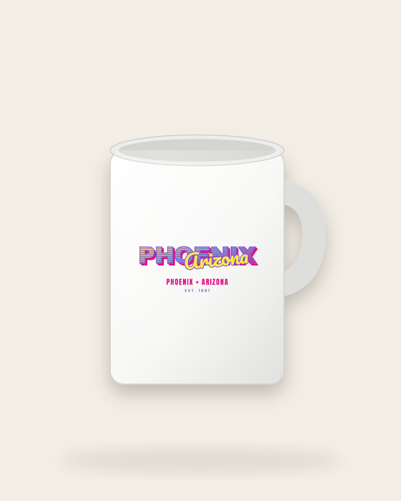 Phoenix Music TV Ceramic Mug 15oz