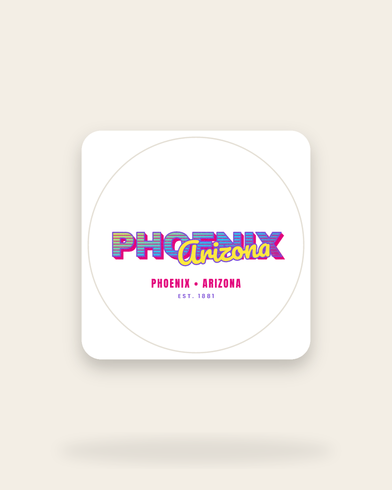 Phoenix Music TV Kiss-Cut Sticker