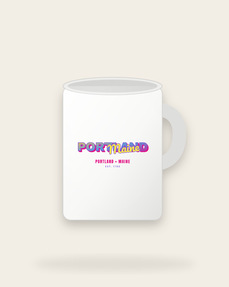 Portland Music TV Ceramic Mug 15oz