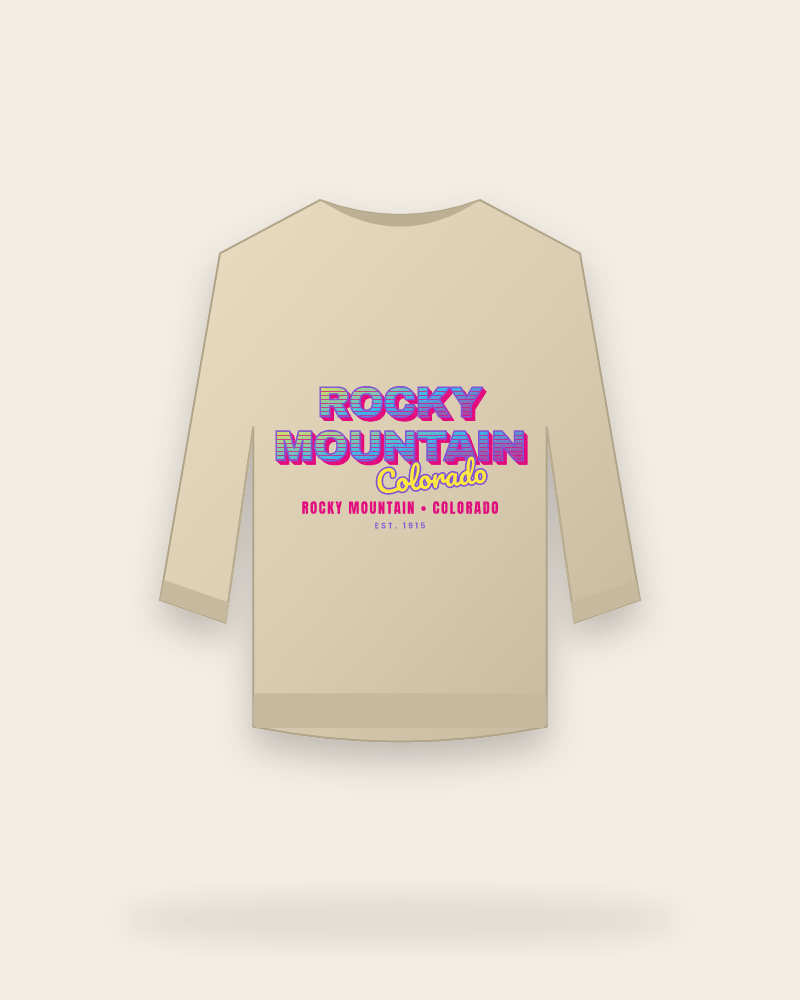 Rocky Mountain Music TV Crewneck Sweatshirt