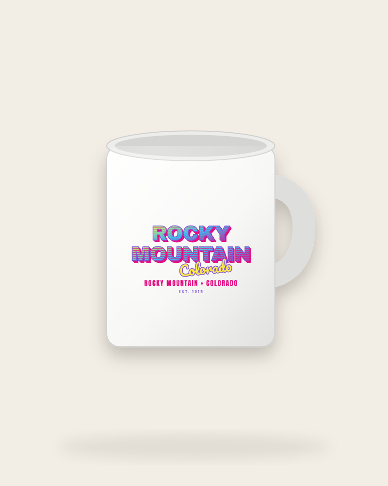 Rocky Mountain Music TV Ceramic Mug 11oz