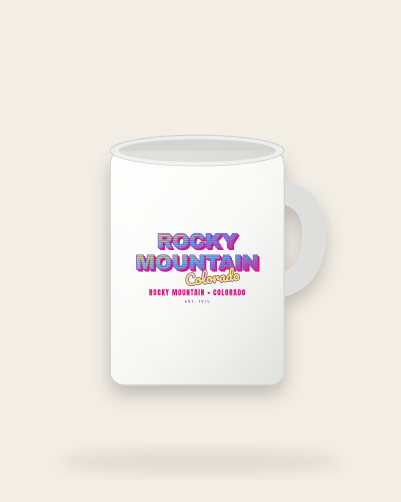 Rocky Mountain Music TV Ceramic Mug 15oz