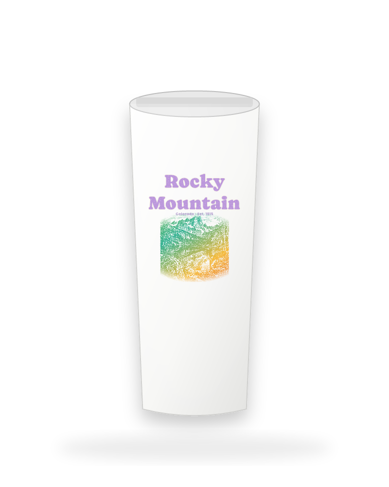 Rocky Mountain Bear Lake Insulated Tumbler 20oz