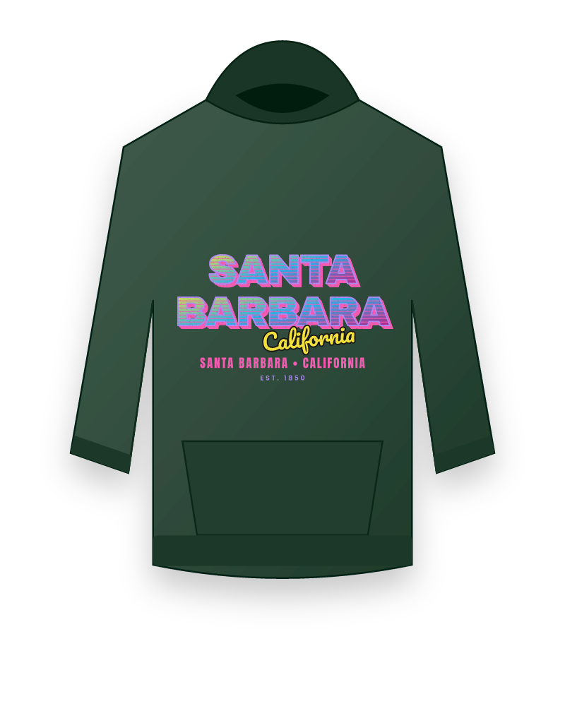 Santa Barbara Music TV Hooded Sweatshirt