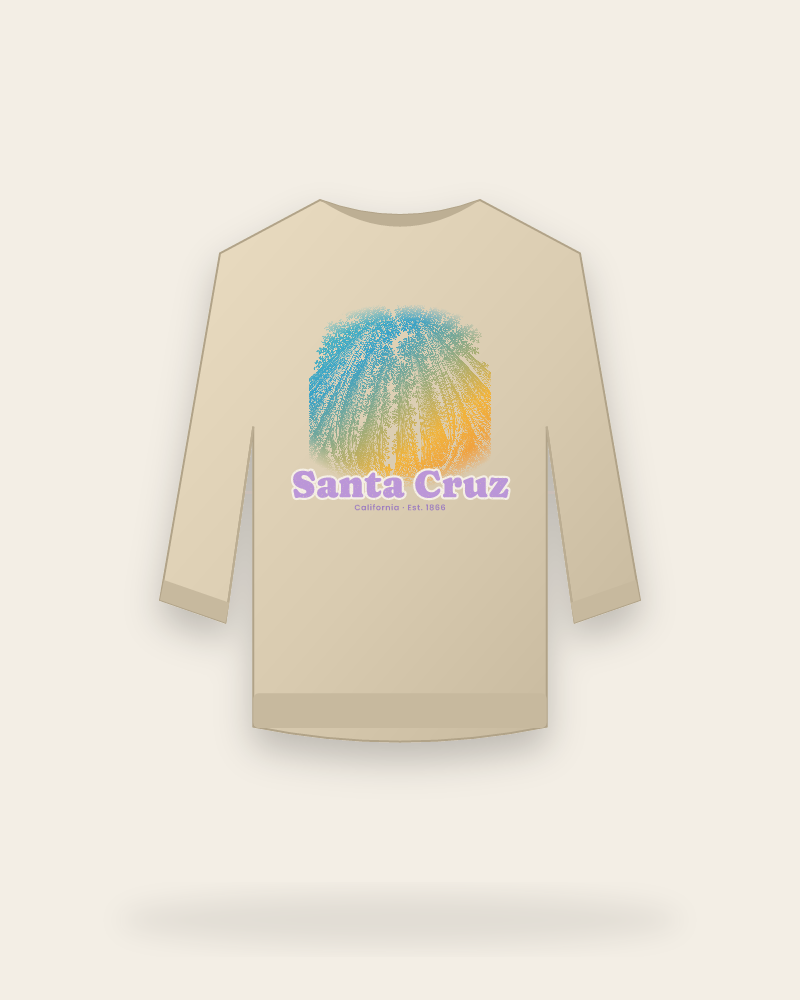 Santa Cruz Redwood Cathedral Crewneck Sweatshirt