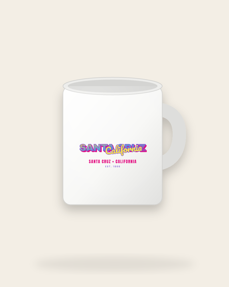 Santa Cruz Music TV Ceramic Mug 11oz