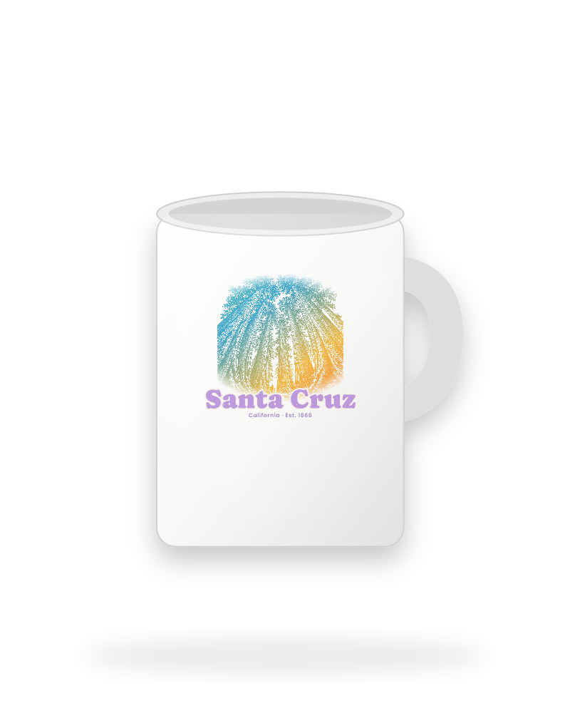 Santa Cruz Redwood Cathedral Ceramic Mug 15oz