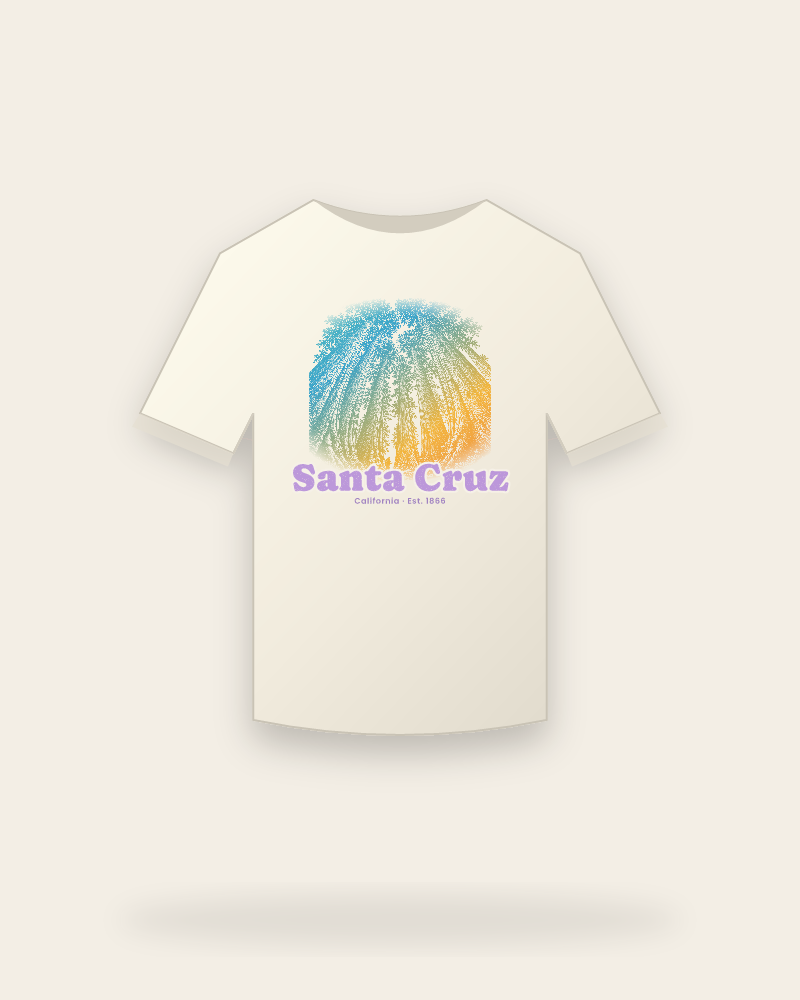 Santa Cruz Redwood Cathedral Vintage Wash Tee